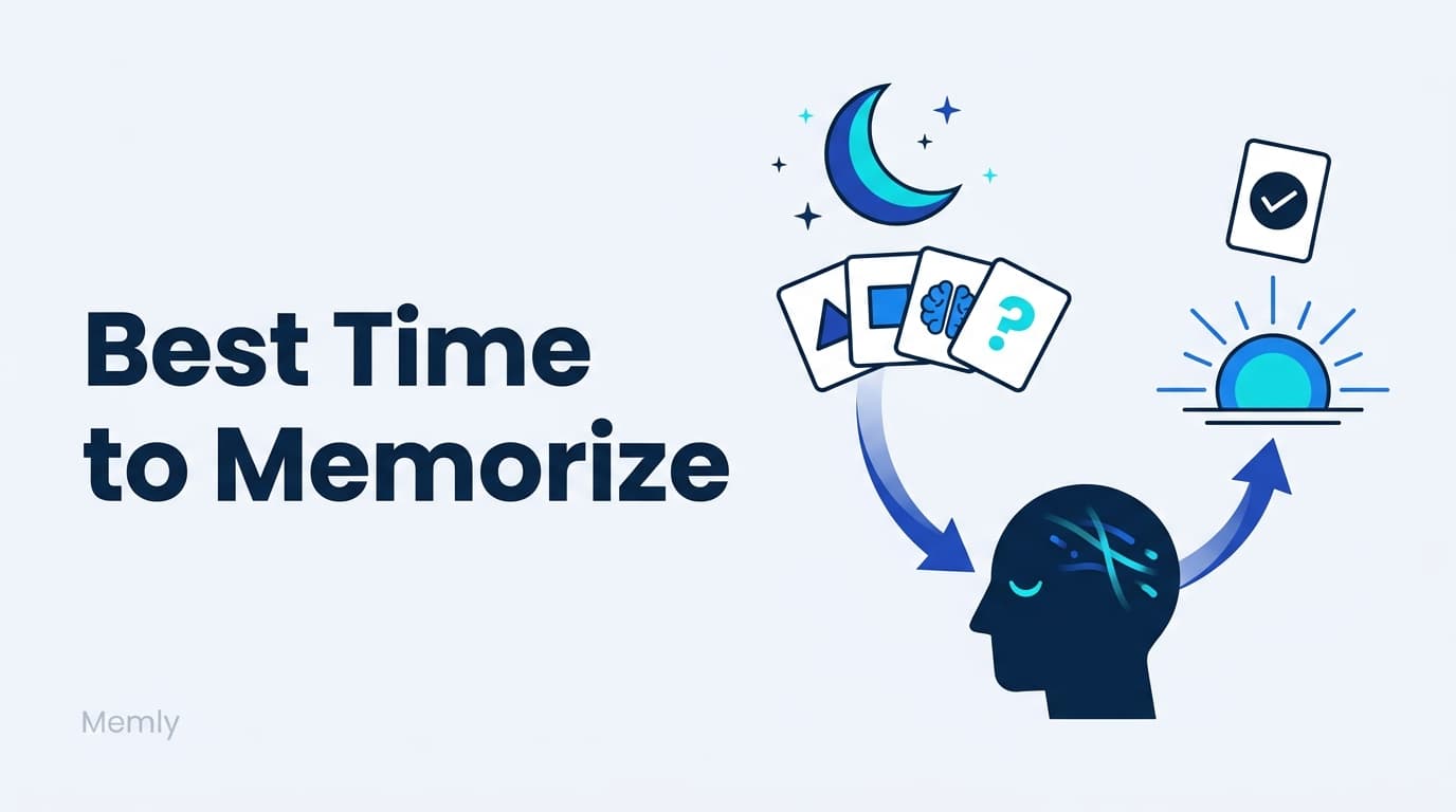 The Best Time to Memorize: Why Before Sleep Wins (2026)