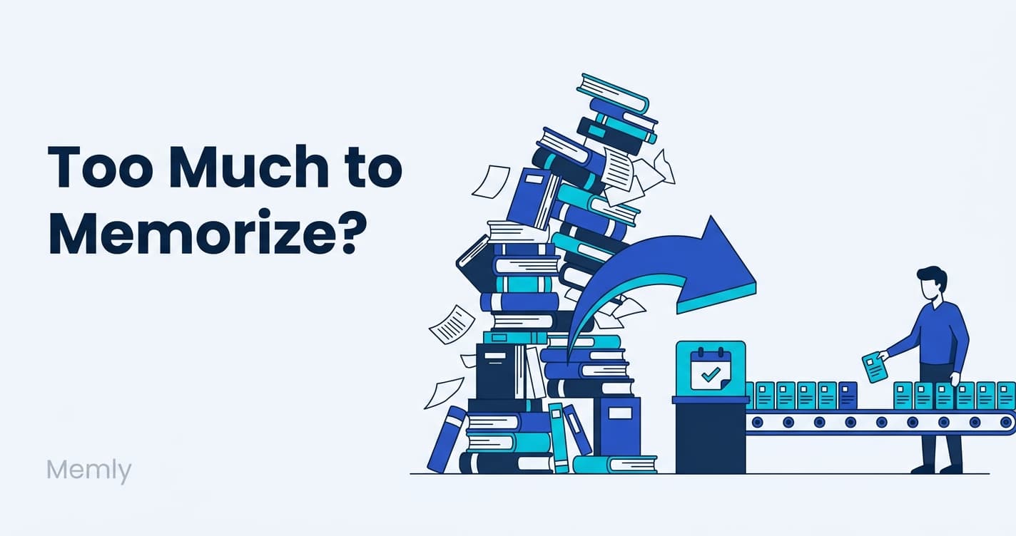 Too Much to Memorize? Turn the Mountain into a Queue