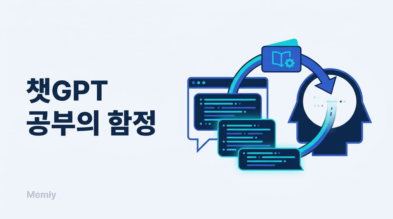 챗GPT로 공부해도 기억이 안 남는 이유: 이해한 착각을 실력으로 바꾸는 법