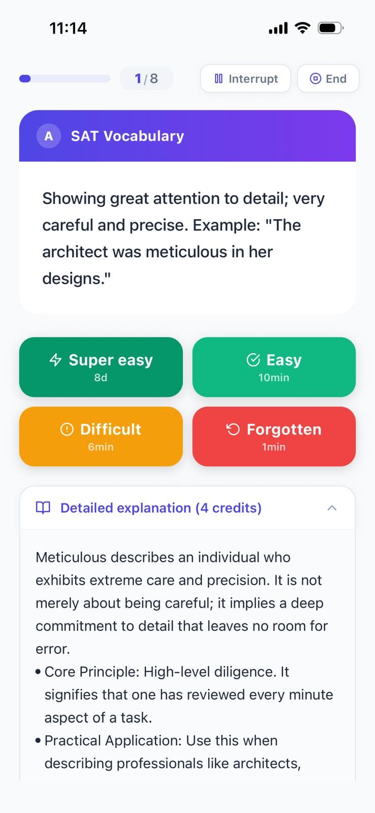 Stuck on a question? AI explains it step by step