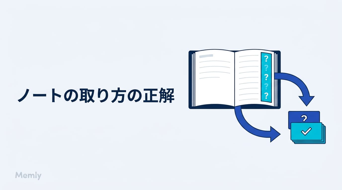 ノートの取り方:授業中に書くべきこと、書かなくていいこと